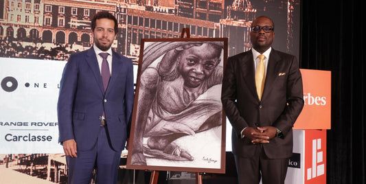 Forbes Honours António Mota with Afrikanizm Artwork by Paulo Formiga